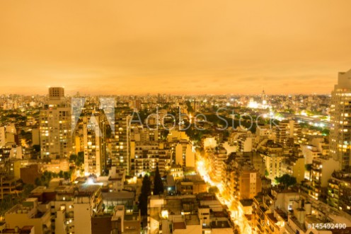 Bild på The skyline of Buenos Aires 